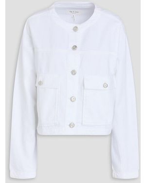 Rag & Bone Drew Cotton And Lyocell-Blend Twill Jacket - White