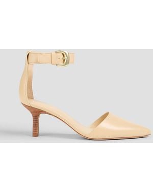 Vince Perri Leather Court Shoes - White