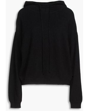 Loulou Studio Linosa Cashmere Hoodie - Black