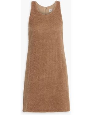 TOTEME Wool And Alpaca-blend Dress - Brown