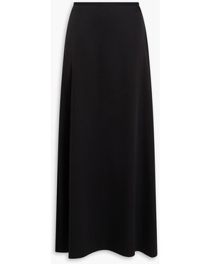 Theory Satin Maxi Skirt - Black