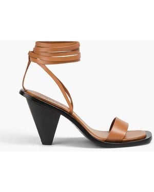 A.Emery Porter Leather Sandals - White