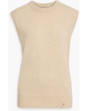 Anine Bing Ronana Cashmere Vest - Natural