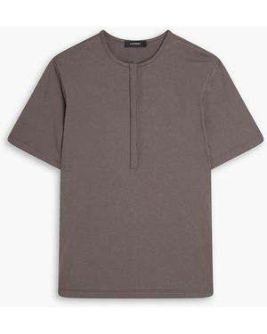 A.Emery Orla Cotton-Jersey T-Shirt - Grey