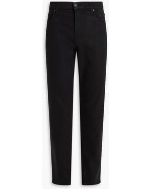PAIGE Straight-fit Denim Jeans - Black