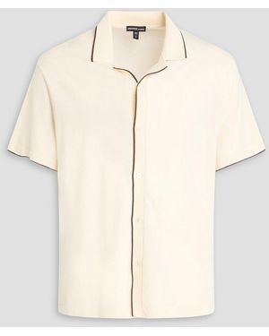 James Perse Cotton-Blend Shirt - Natural