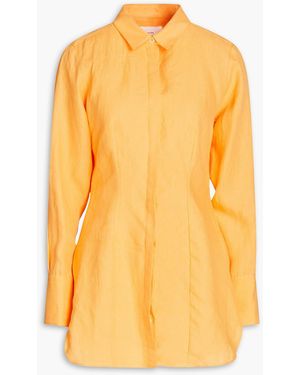 Bondi Born Corfu Hemp Shirt - Yellow