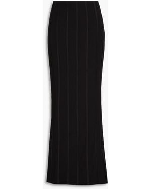 retroféte Briar Crepe Maxi Pencil Skirt - Black