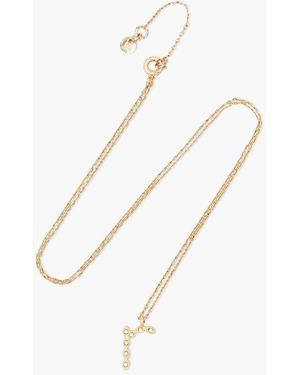 Maje Tone Crystal Necklace - White