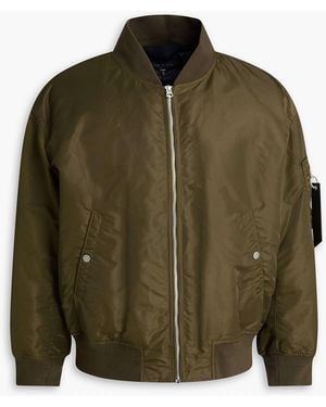 Rag & Bone Manston Shell Bomber Jacket - Green