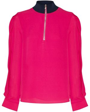 3.1 Phillip Lim Silk Crepe De Chine Blouse - Pink