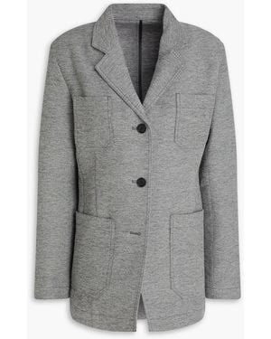 TOTEME Mélange Wool-blend Blazer - Grey