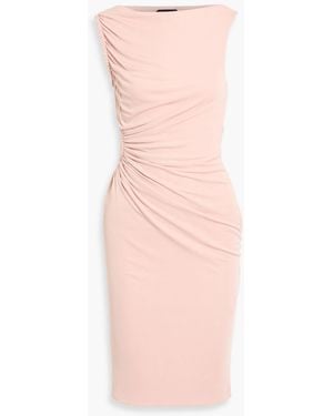 Tom Ford Ruched Crepe Dress - Pink