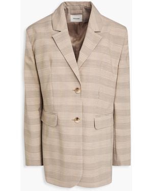 Holzweiler Checked Jacquard Blazer - Natural
