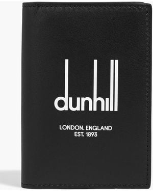 dunhill Legacy Printed Leather Cardholder - Black