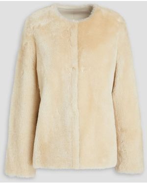 Yves Salomon Jacke aus shearling - Natur