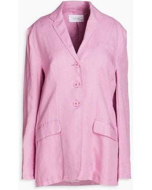 Bondi Born Dominica blazer aus leinen - Pink