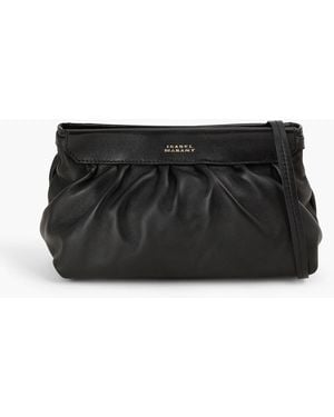 Isabel Marant Luz Leather Pouch - Black