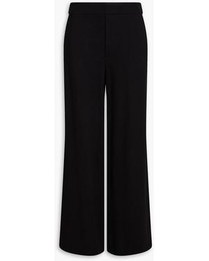 Rag & Bone Blanca Stretch-Twill Wide-Leg Trousers - Black
