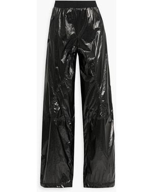 Tom Ford Crinkled Wide-Leg Pants - Black
