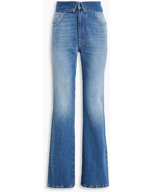 SER.O.YA Valerie High-rise Flared Jeans - Blue