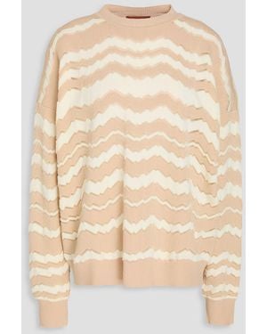 Missoni Jacquard-Knit Sweater - Natural