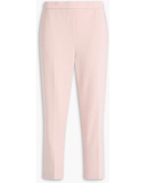 Theory Cropped karottenhose "treeca" aus crêpe - Pink