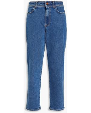 Rodebjer Edie High-rise Tapered Jeans - Blue