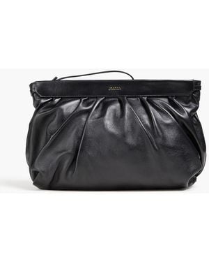Isabel Marant Luz Leather Pouch - Black