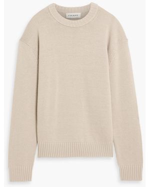 FRAME Wool And Cashmere-Blend Sweater - White