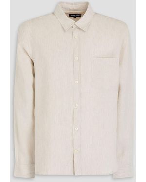 Frescobol Carioca Telles Striped Linen Shirt - Natural