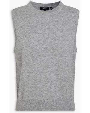 Theory Cashmere Vest - Grey