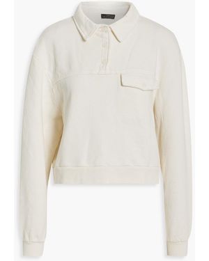 The Range Oberteil aus baumwollfrottee - Weiß