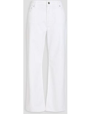Missoni High-Rise Wide-Leg Jeans - White