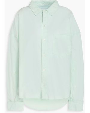 Citizens of Humanity Brinkley Cotton-chambray Shirt - Green