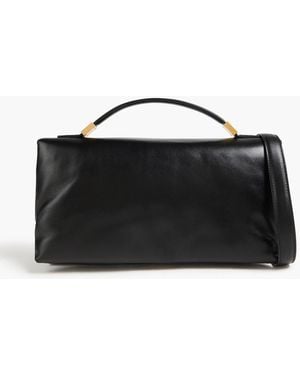 Marni Prisma Leather Tote - Black
