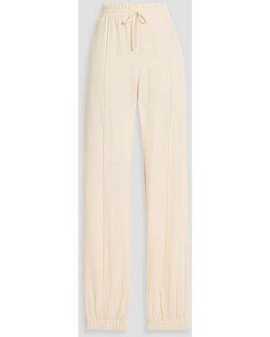 Jil Sander Satin Track Pants - White