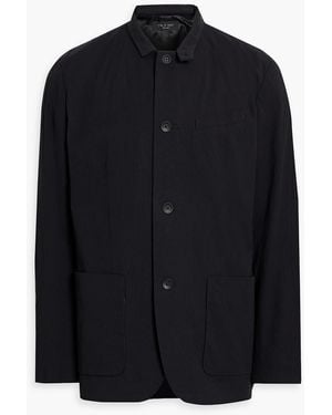 Rag & Bone Linden Cotton-blend Seersucker Blazer - Black