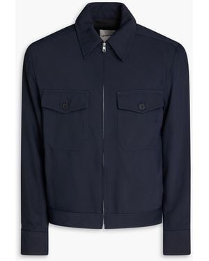 Sandro Twill Jacket - Blue