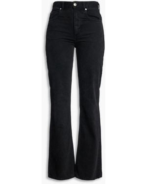 Isabel Marant Belvira High-rise Bootcut Jeans - Black