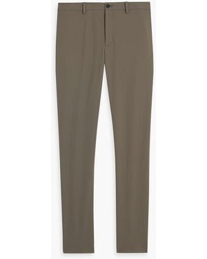 Theory Zaine Slim-Fit Ponte Pants - Gray