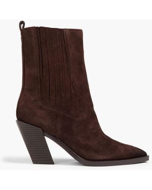 Sam Edelman Suede Ankle Boots - Brown