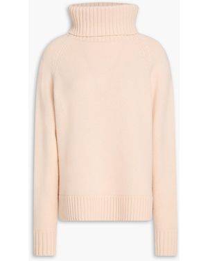 Zimmermann Wool And Cashmere-Blend Turtleneck Sweater - Pink