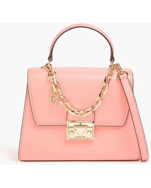 MICHAEL Michael Kors Pebbled-leather Tote - Pink