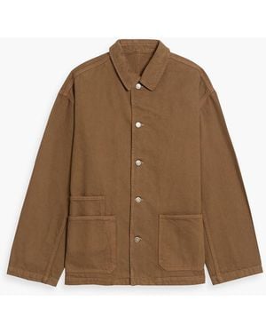 LE17SEPTEMBRE Denim Jacket - Brown