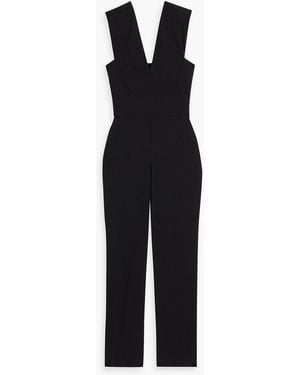 IRO Isisa Wool-blend Twill Jumpsuit - Black