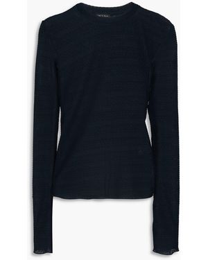 Rag & Bone Julia Crochet Top - Blue