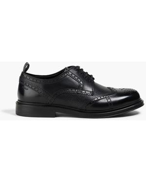 Bally Nicor Leather Derby Shoes - Black