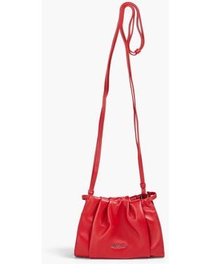 3.1 Phillip Lim Blossom Mini Leather Crossbody Bag - Red