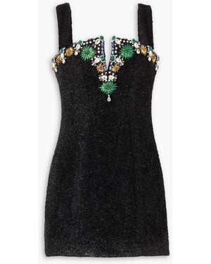 Miss Sohee Sequin-embellished Crepe Mini Dress - Black